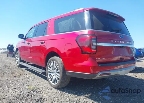2022 Ford Expedition Limited Max из США, поврежденный, VIN 1FMJK2AT3NEA47791